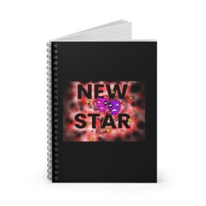 New Star Graphic Cover Spiral Notebook