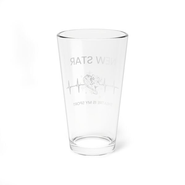 New Star "Theatre Is My Sport" 16oz Mixing Glass