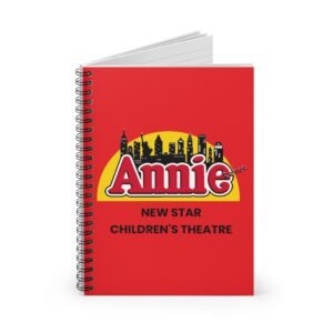 New Star Children's Theatre Annie (Spiral Notebook - Ruled Line)