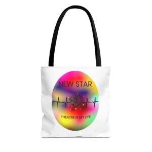 New Star Children's Theatre "Theatre Is My Life" Tote Bag (AOP)