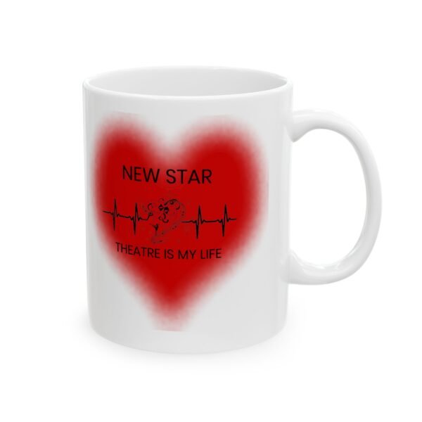 New Star - Theatre Is Life Mug 11oz (Ceramic Mug 11oz)