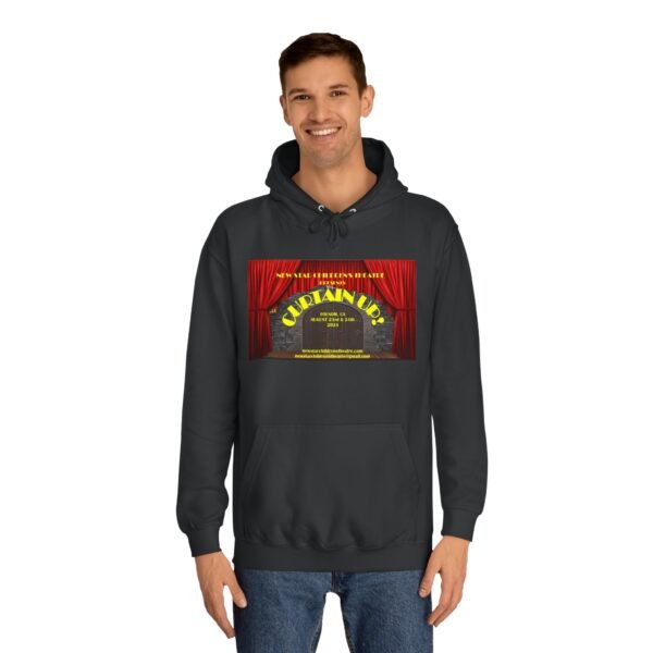 New Star Children's Theatre "Curtain Up" Unisex College Hoodie