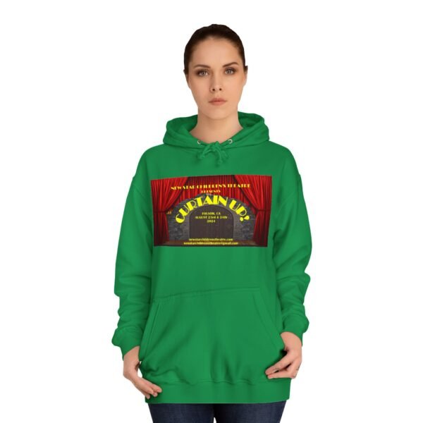 New Star Children's Theatre "Curtain Up" Unisex College Hoodie