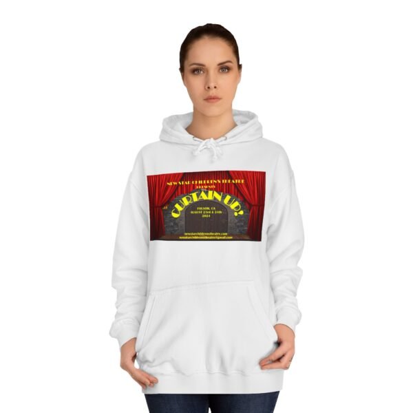 New Star Children's Theatre "Curtain Up" Unisex College Hoodie