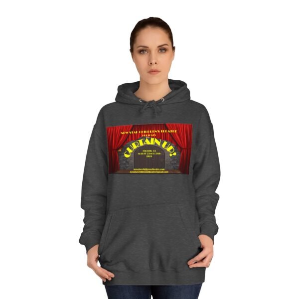 New Star Children's Theatre "Curtain Up" Unisex College Hoodie