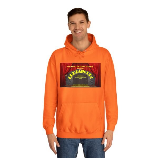 New Star Children's Theatre "Curtain Up" Unisex College Hoodie