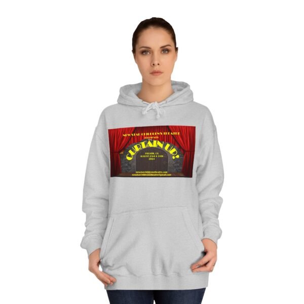 New Star Children's Theatre "Curtain Up" Unisex College Hoodie