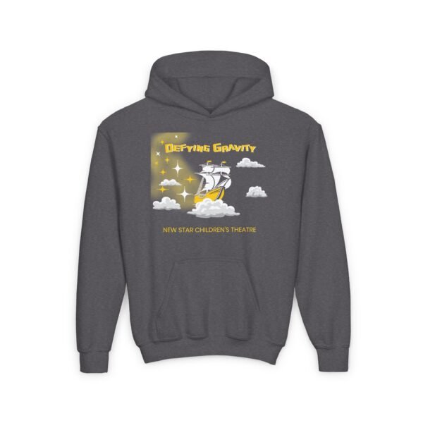 New Star Children's Theatre "Defying Gravity" Youth Heavy Blend Hooded Sweatshirt - Image 3