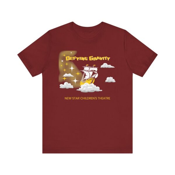 New Star Children's Theatre "Defying Gravity" Unisex Jersey Short Sleeve Tee - Image 45