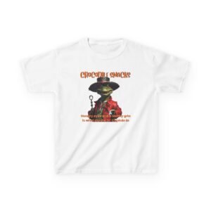 Crocodile Snacks Kids Tee - Fun Graphic Cotton T-Shirt for Playful Adventures