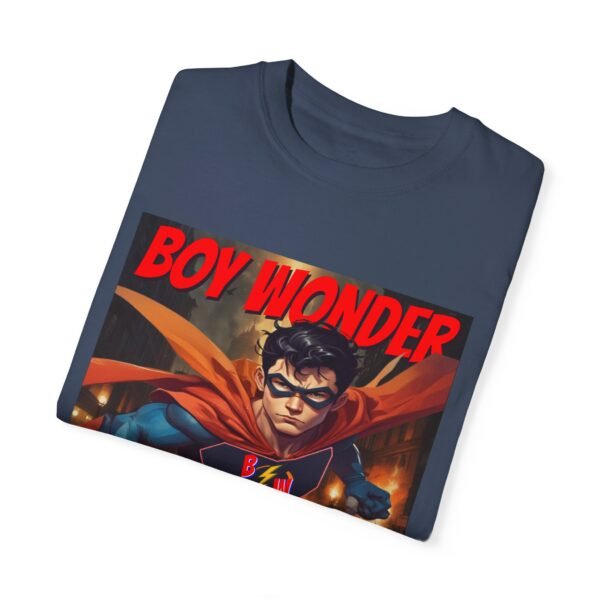 Heroic Boy Wonder Graphic Tee - Perfect for Comic Fans! New Star Character Tee - Image 11