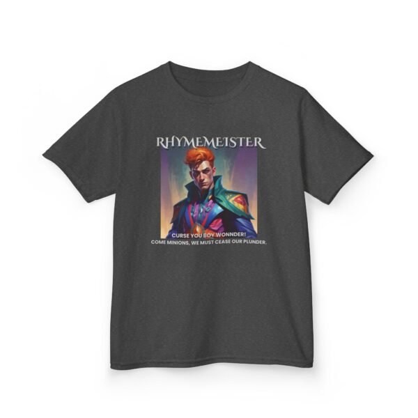 RhymeMeister Kids Heavy Cotton Tee - Fun Role-Play T-Shirt for Young Adventurers - Image 7