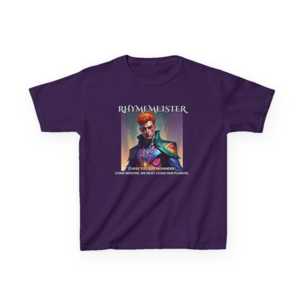 RhymeMeister Kids Heavy Cotton Tee - Fun Role-Play T-Shirt for Young Adventurers - Image 21