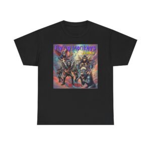Flying Monkeys Oz Unisex Heavy Cotton Tee - Retro Graphic T-Shirt | New Star Children’s Theatre Fair Oaks