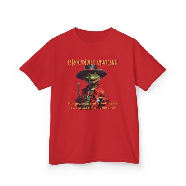 Crocodile Snacks Kids Tee - Fun Graphic Cotton T-Shirt for Playful Adventures - Image 43