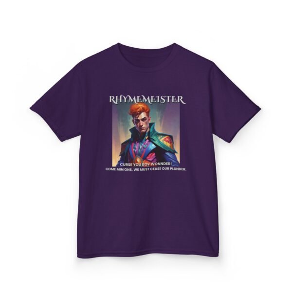 RhymeMeister Kids Heavy Cotton Tee - Fun Role-Play T-Shirt for Young Adventurers - Image 23