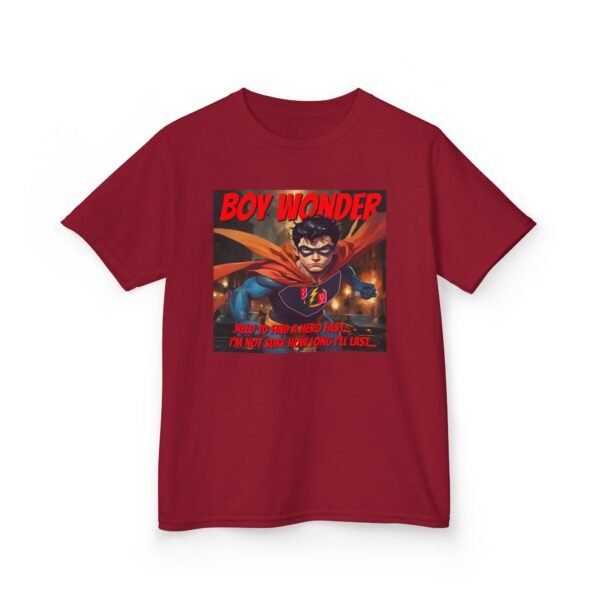New Star Kids Superhero Tee - "Boy Wonder" Graphic Shirt for Young Fans - Image 27