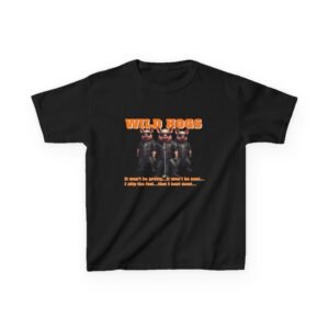 New Star Character Tee - Wild Hogs Kids Tee - Fun Graphic T-Shirt for Theatre Lovers
