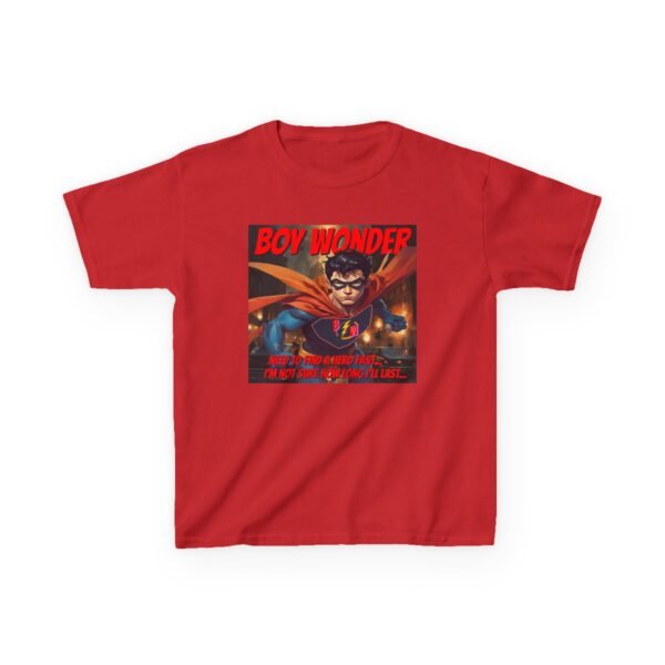 New Star Kids Superhero Tee - "Boy Wonder" Graphic Shirt for Young Fans - Image 21