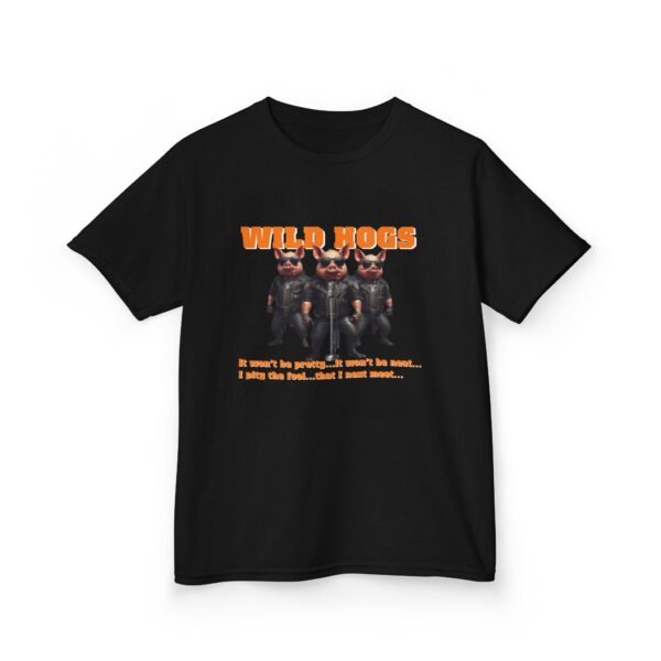 New Star Character Tee - Wild Hogs Kids Tee - Fun Graphic T-Shirt for Theatre Lovers - Image 3