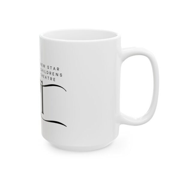 Customized Ceramic Mug - New Star Children's Theatre Logo Design (11oz, 15oz) - Image 4