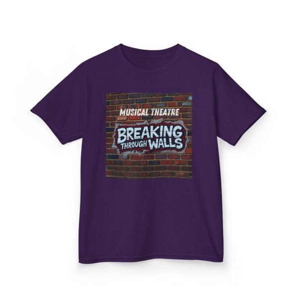 Musical Theatre Kids Tee - Breaking Through Walls T-Shirt for Young Performers - Image 50