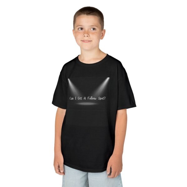 Kids Heavy Cotton™ Tee - "Can I Get A Follow Spot?" Stage Humor Shirt - Image 6