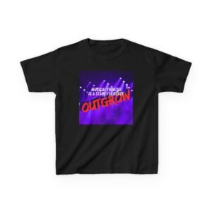 Never Outgrow Musical Theatre, Kids Tee – Perfect for Young Performers