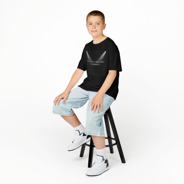 Kids Heavy Cotton™ Tee - "Can I Get A Follow Spot?" Stage Humor Shirt - Image 5