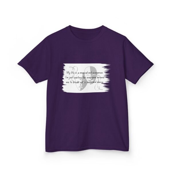 Kid's Tee New Star Children's Theatre My Life Is A Musical Extravaganza - Image 3
