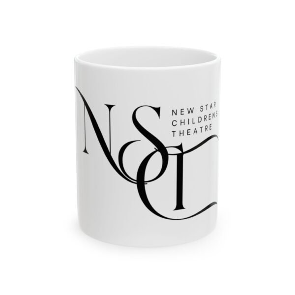 Customized Ceramic Mug - New Star Children's Theatre Logo Design (11oz, 15oz) - Image 5