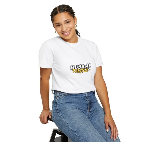 "Musical Theater" Unisex T-Shirt - Stylish Garment-Dyed Tee for Theater Lovers - Image 10