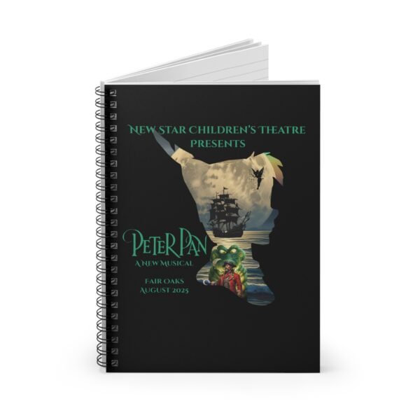 Peter Pan Spiral Notebook - Ruled Line for Theatre Lovers - Image 2