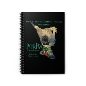 Peter Pan Spiral Notebook - Ruled Line for Theatre Lovers