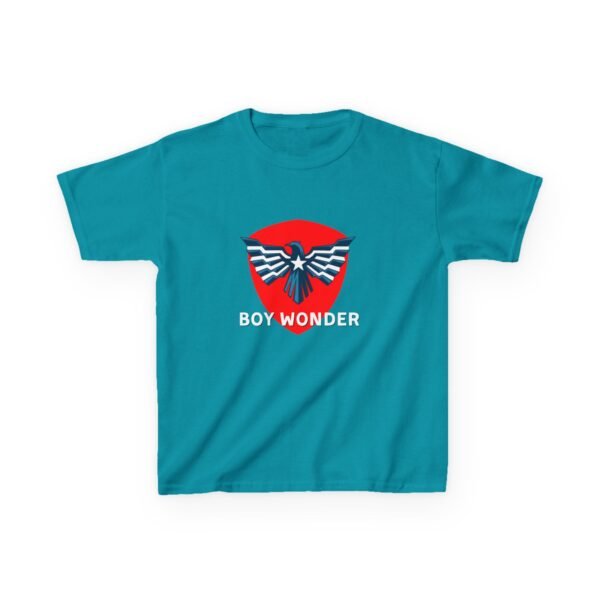 Kids Superhero Tee - Boy Wonder Design, Fun Kids Shirt, Gift for Young Heroes, Birthday Present, Youth Apparel, Playtime Outfit - Image 9