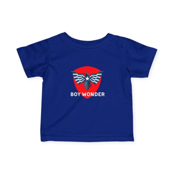 Boy Wonder Infant Tee - Cute Baby Clothing, Toddler Gift, Superhero Theme, Birthday Outfit, Kids Apparel