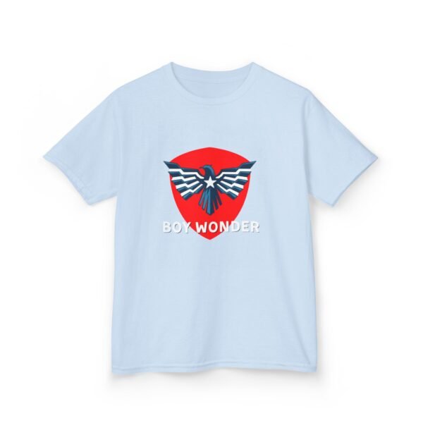 Kids Superhero Tee - Boy Wonder Design, Fun Kids Shirt, Gift for Young Heroes, Birthday Present, Youth Apparel, Playtime Outfit - Image 15