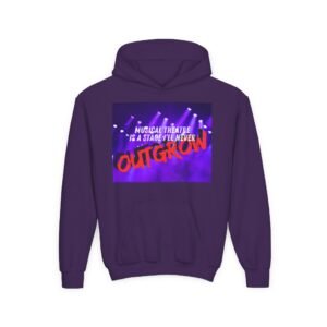 Youth Hoodie — 'Musical Theatre Is A Stage I’ll Never Outgrow' Spotlight Design