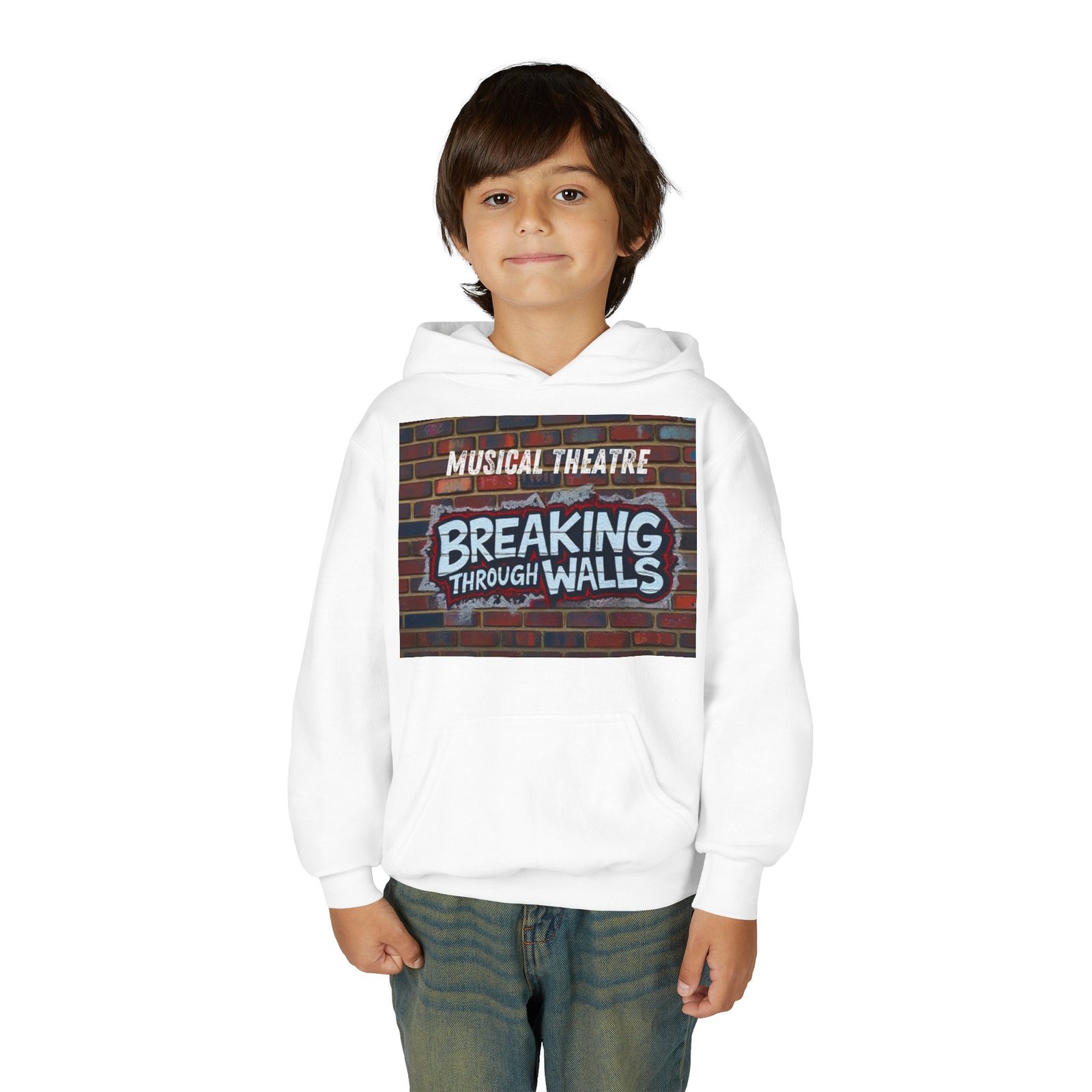 Youth Hoodie Musical Theatre "Breaking Through Walls" - Image 8