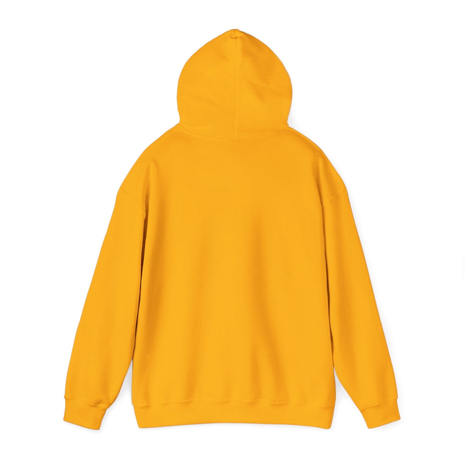 Hooded Sweatshirt Boy Blunder and the Trio of Terror (Back)- Yellow