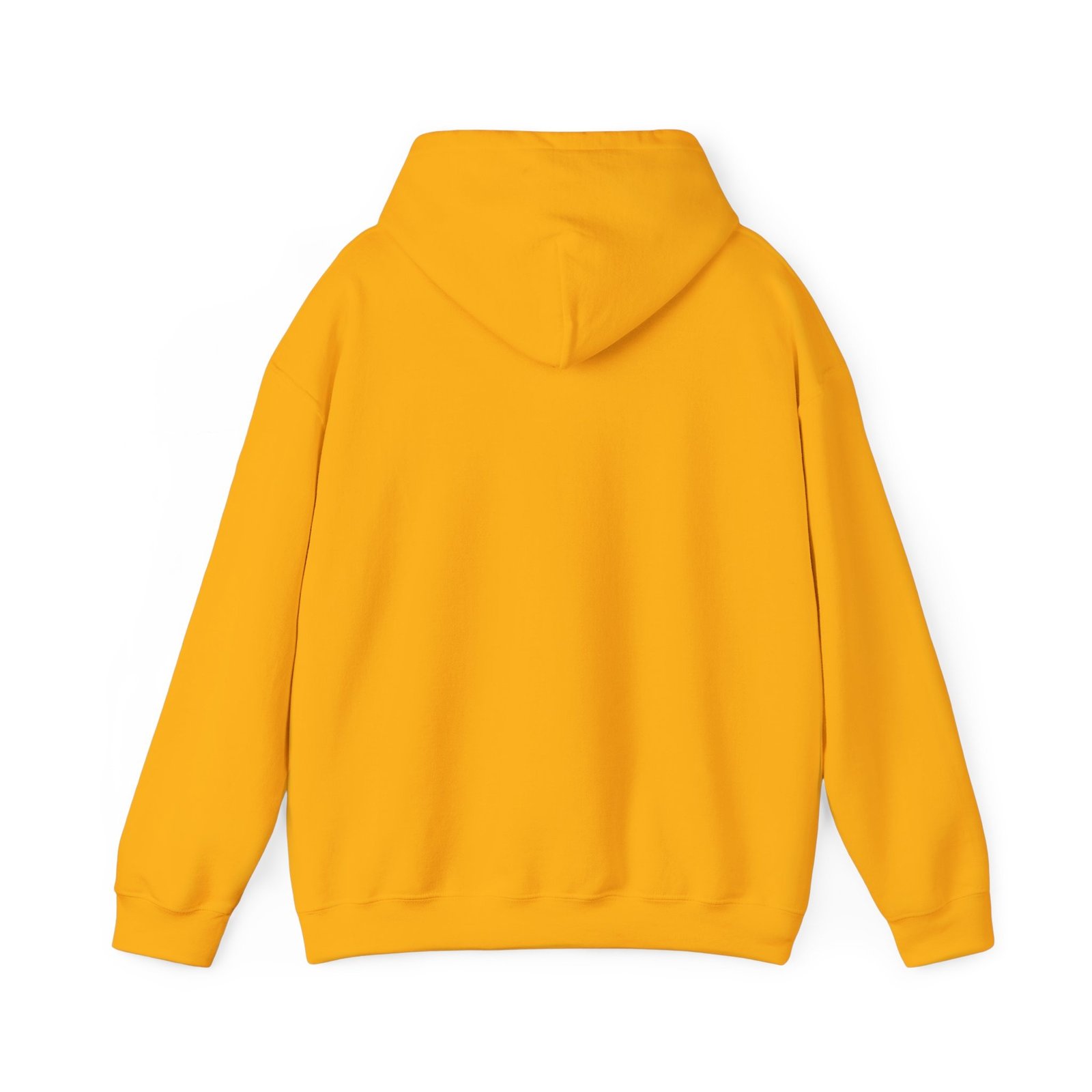Hooded Sweatshirt Boy Blunder and the Trio of Terror (Back)- Yellow